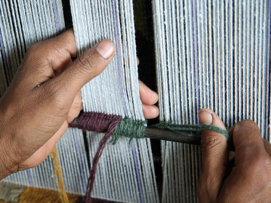 Hand knotted Persian knot