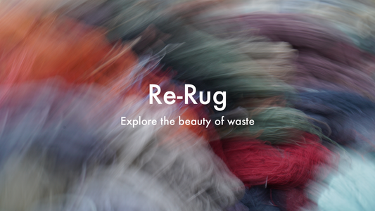 Re Rug. Explore the beauty of waste