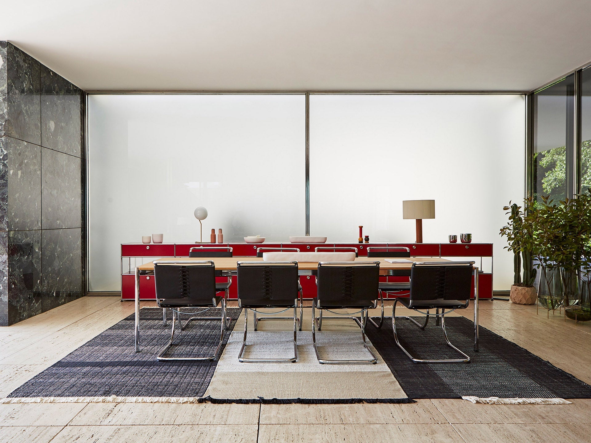 At home with Mies